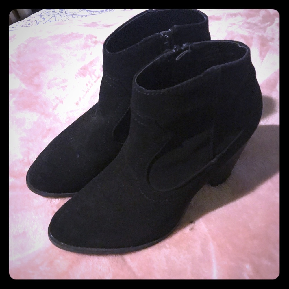 Black booties